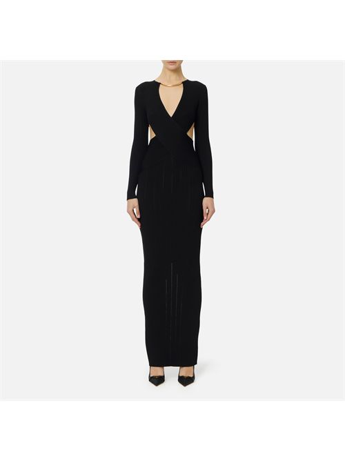 Dress woman black ELISABETTA FRANCHI | AM17S61E2/110
